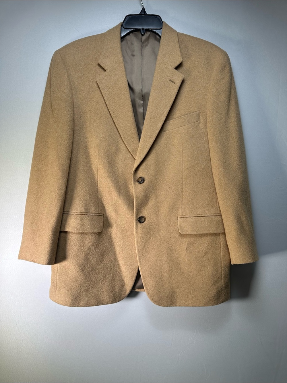 Vintage Botany 500 100% Camel Hair Blazer Men’s Tan Sport Coat